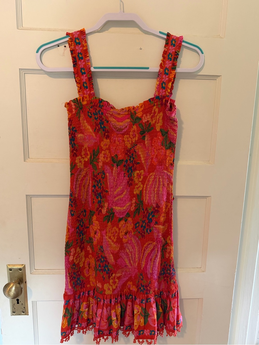 Farm Rio Spring Bananas Mini Dress - Picture 4 of 5
